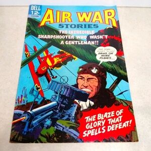 Dell comic Air War Stories issue no. 7 dated 1966